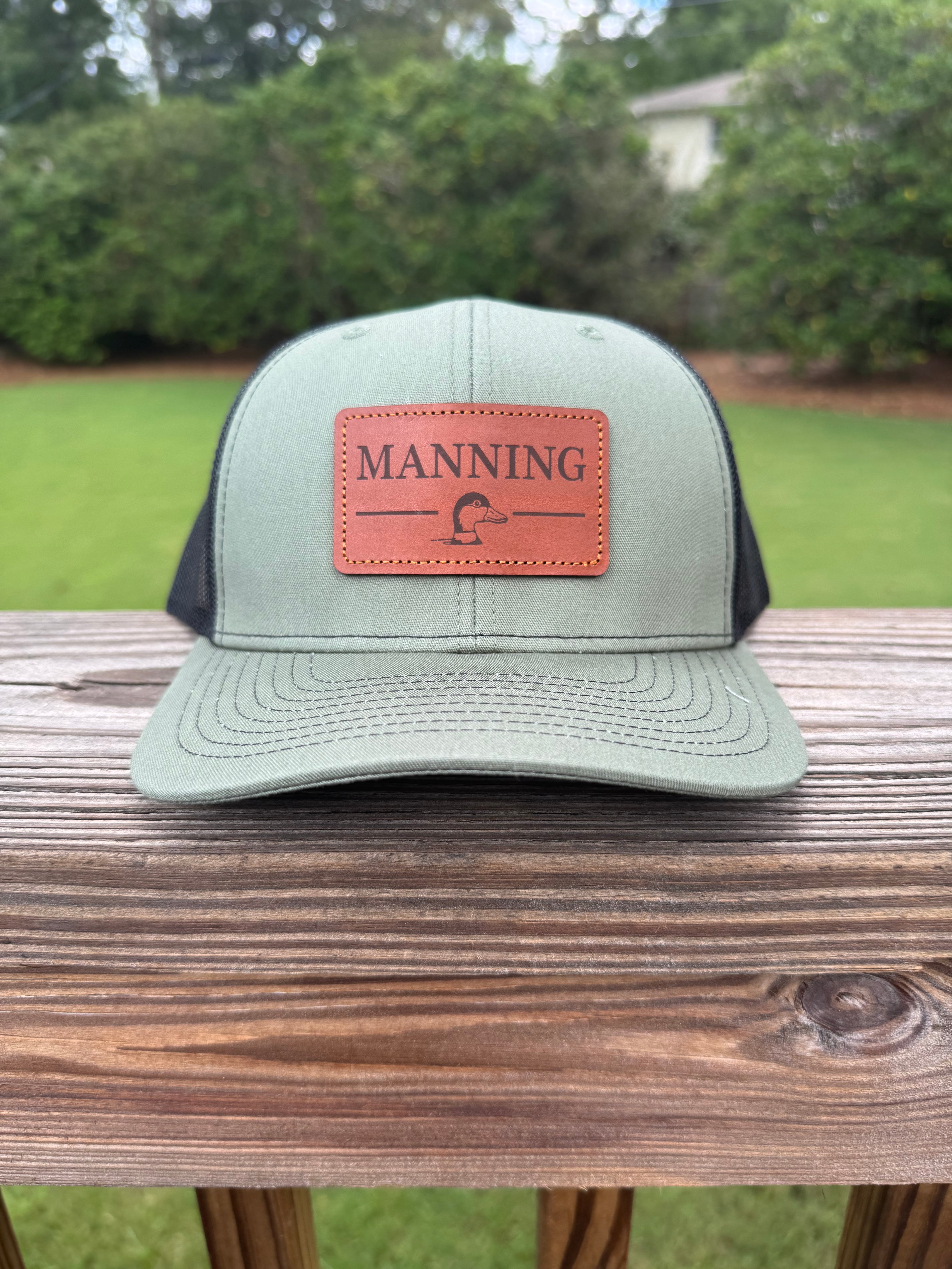 Manning Trucker Hat - Loden/Black